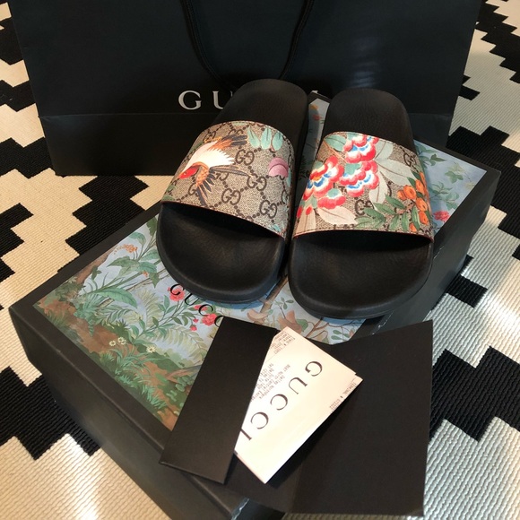 gucci tian slides